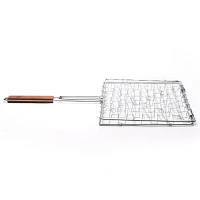 Flex Grill Basket with Rosewood Handle