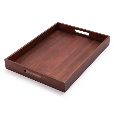 Sur La Table Walnut Serving Tray, 19" x 14"