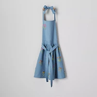 Sur La Table Wildflower Embroidered Apron