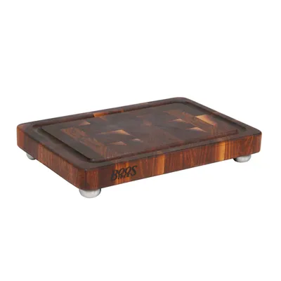 John Boos End Grain Cutting Boards with Juice Groove and Feet