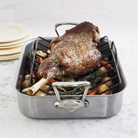 Mauviel M’collection de Cuisine Roasting Pan and Rack