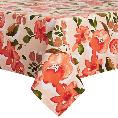 Sur La Table Summer Floral Tablecloth, 70" x 70"