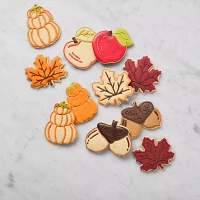 Sur La Table Harvest Impression Cookie Cutters, Set of 4