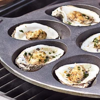 Cast Iron Oyster Grill Pan