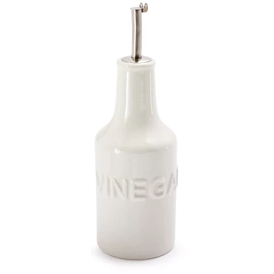 Sur La Table Embossed Vinegar Bottle