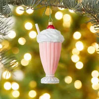 Sur La Table Milkshake Glass Ornament