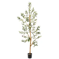 Nearly Natural Olive Silk Tree