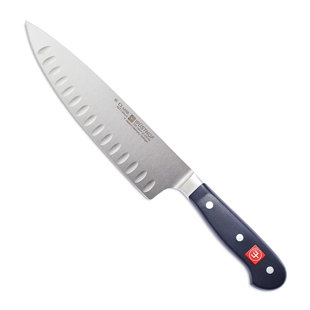 Wüsthof Classic Hollow-Ground Demi-Bolster Chef’s Knife, 8"