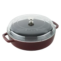 Staub Universal Deluxe Pan with Glass Lid, 4 qt.