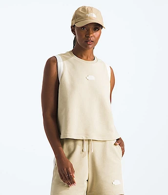 Women’s Terry Relaxed Cropped Tank