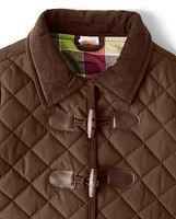 Girls Quilted Jacket - Pony Club