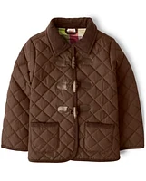 Girls Quilted Jacket - Pony Club