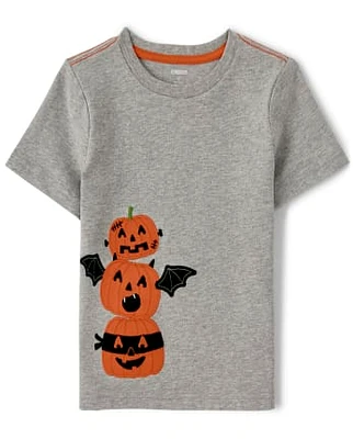 Boys Jack-O-Lantern Top - Lil Pumpkin