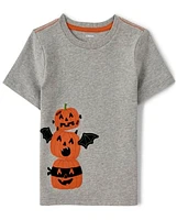 Boys Jack-O-Lantern Top - Lil Pumpkin