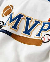 Boys Embroidered MVP Top - Future