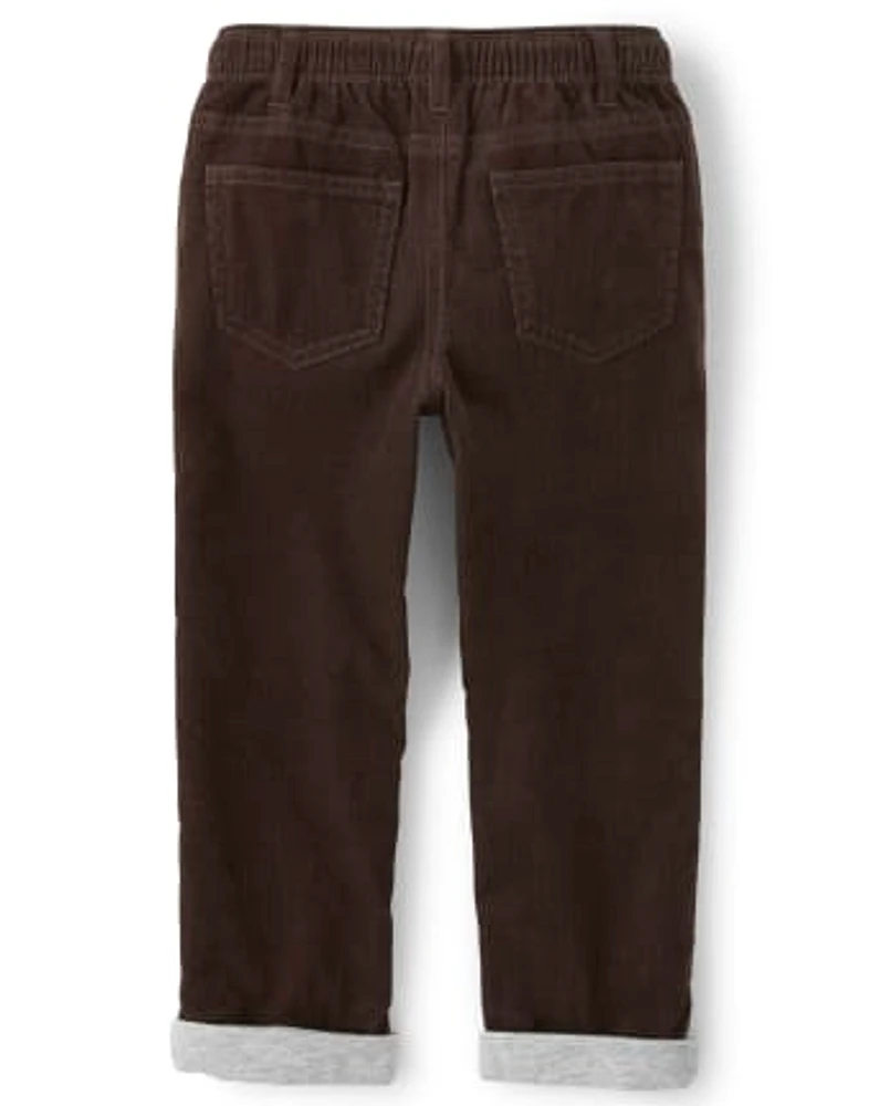 Boys Pull On Corduroy Pants