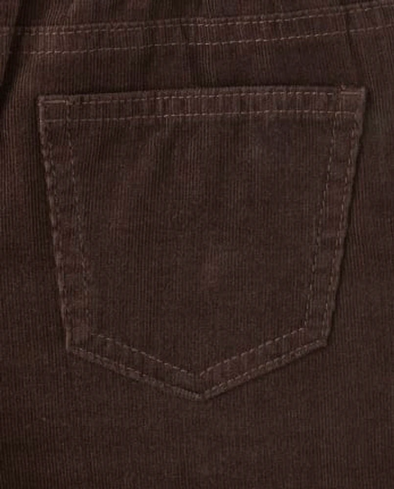 Pantalon en velours côtelé à enfiler pour garçon