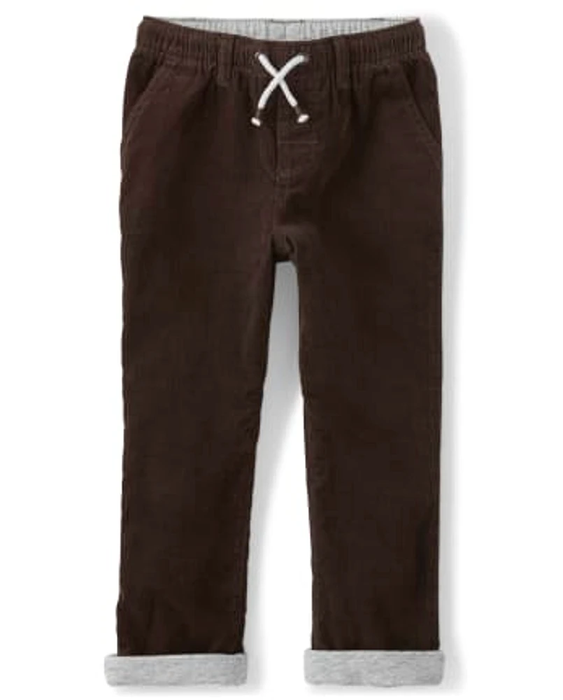 Boys Pull On Corduroy Pants