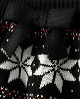 Girls Fairisle Sweater Skirt - Reindeer Cheer