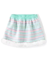 Girls Fairisle Sweater Skirt - Polar Party