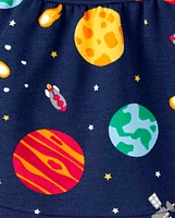 Girls Space Skort - Comet Club