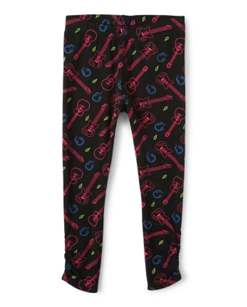 Girls Guitar Leggings - Rock Academy