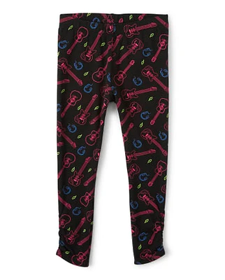 Girls Guitar Leggings - Rock Academy