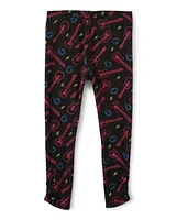 Girls Guitar Leggings - Rock Academy