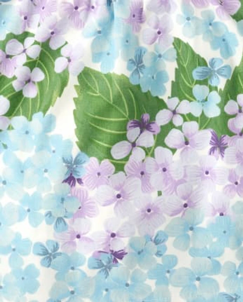 Jupe-short Fille Hortensia - Spring Blooms