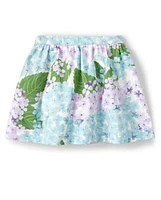 Girls Hydrangea Skort - Spring Blooms