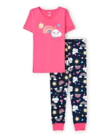 Pyjama Fille arc-en-ciel Snug Fit coton - Gymmies