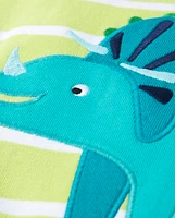 Boys Dino Snug Fit Cotton Pajamas - Gymmies