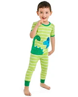 Boys Dino Snug Fit Cotton Pajamas - Gymmies