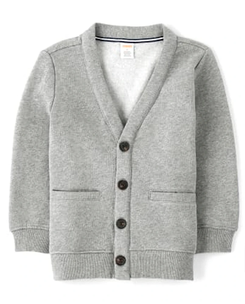 Boys Fleece Cardigan