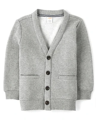 Boys Fleece Cardigan - Uniform