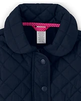 Girls Quilted Jacket - Uniform