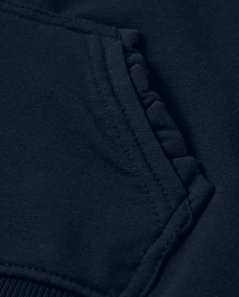 Girls Zip Up Hoodie