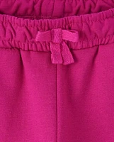 Girls Fleece Jogger Pants