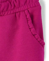 Girls Fleece Jogger Pants - Uniform