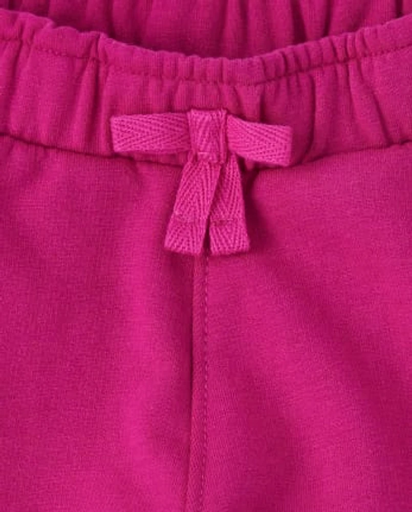 Girls Fleece Shorts