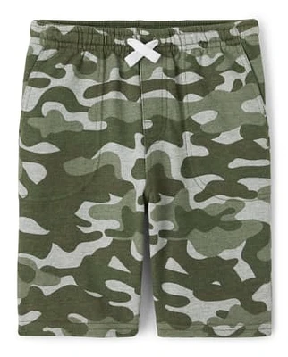 Short camouflage à enfiler pour garçon - Outback Adventure