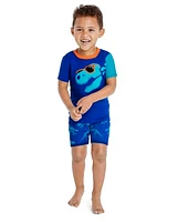 Boys Dino Snug Fit Cotton Pajamas - Gymmies