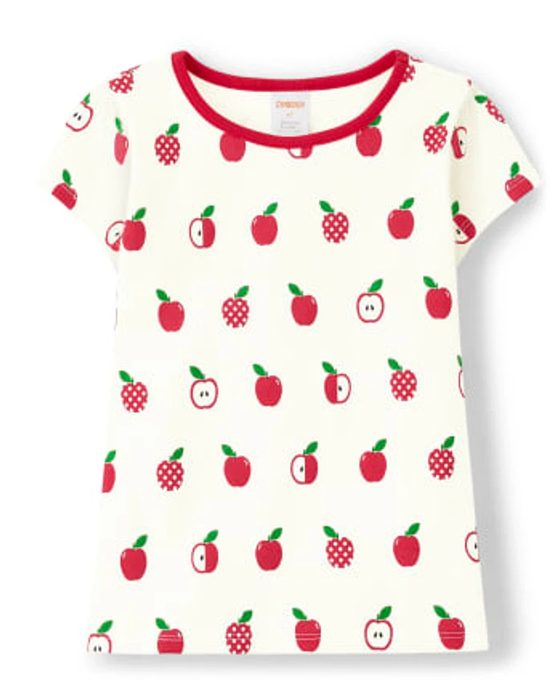 Girls Apple Top - Head of the Class