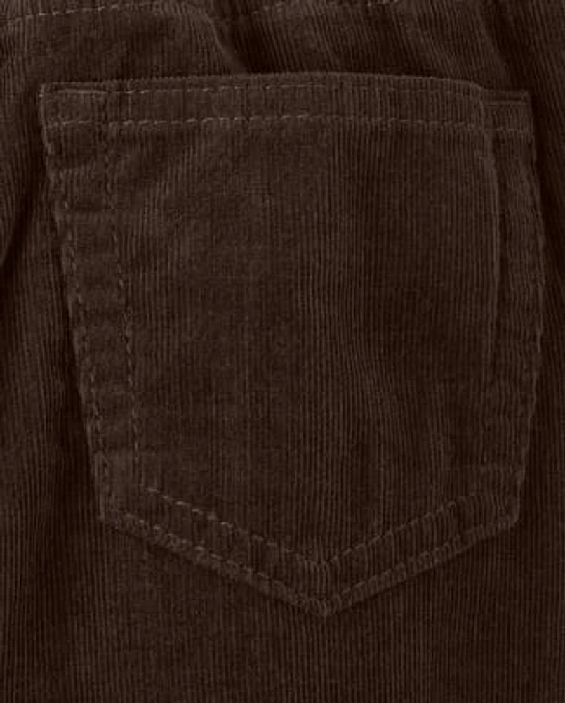 Boys Corduroy Pull On Pants