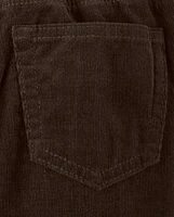 Pantalon à enfiler en velours côtelé pour garçon