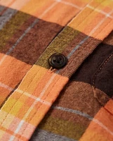 Chemise boutonnée à carreaux pour garçon - Perfect Pumpkin