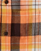 Chemise boutonnée à carreaux pour garçon - Perfect Pumpkin