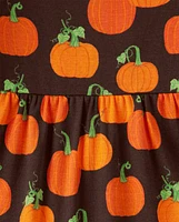 Girls Pumpkin Dress - Perfect