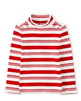 Girls Striped Turtleneck - Holiday Express