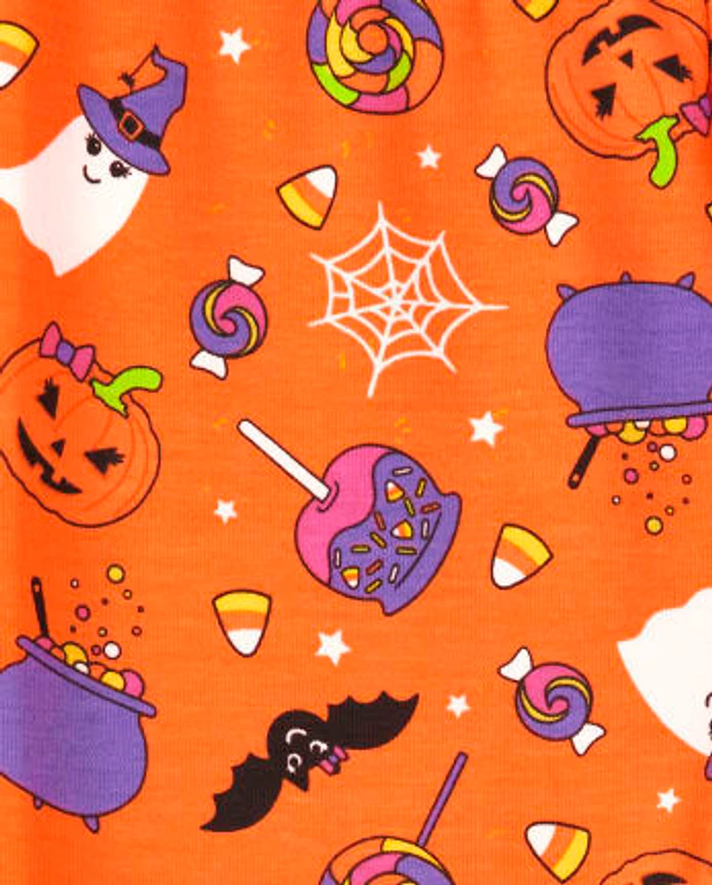 Girls Halloween Leggings - Trick or Treat